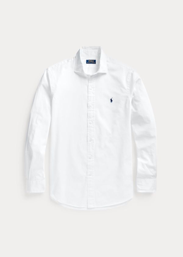 Men's Polo Ralph Lauren Classic Fit Twill Shirts | 480567ICL